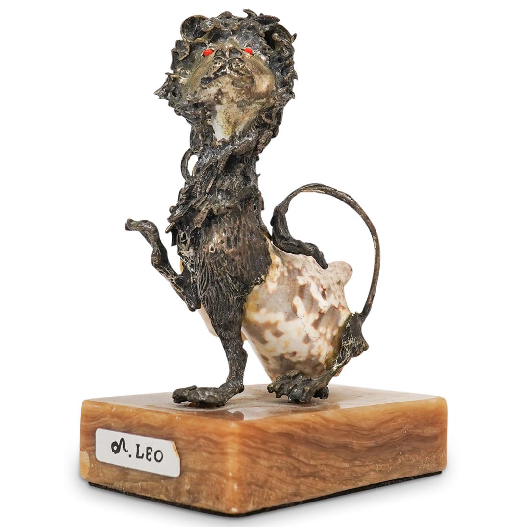 Aurelio Teno (Spanish, 1927-2013) "Leo" Sculpture (1 of 6)