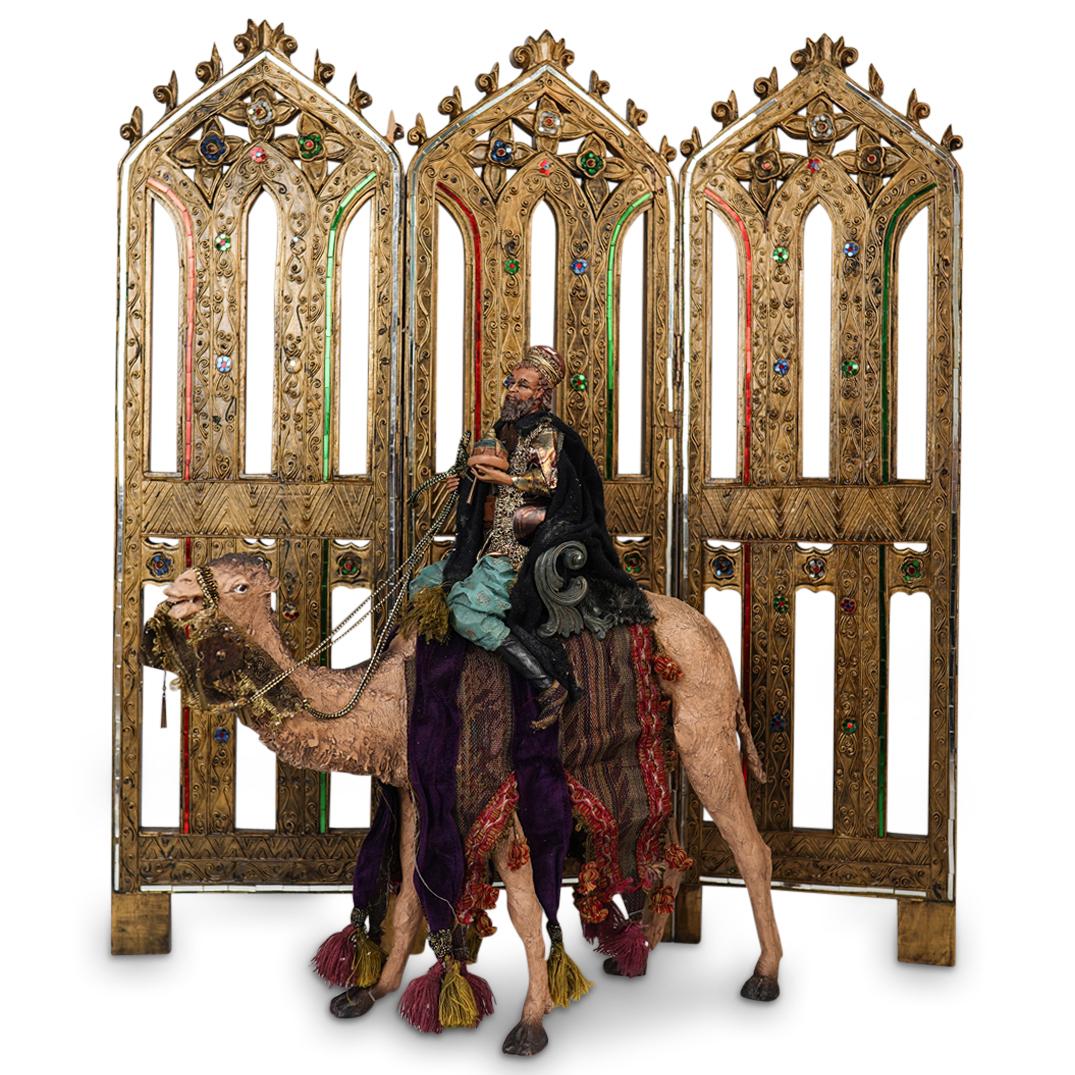 (2 Pc) Vintage Decorative Camel Sculpture (1 of 10)