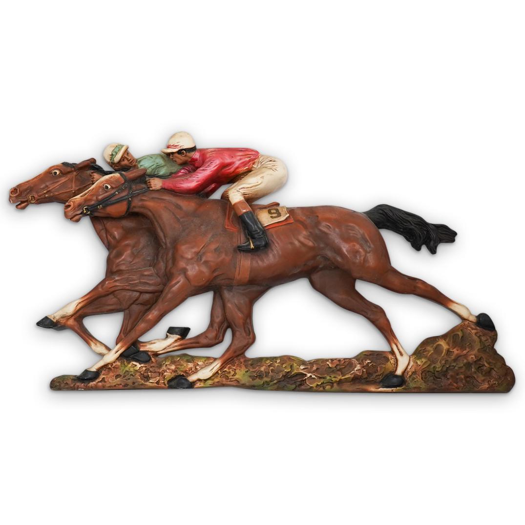 Composite Racing Jockeys Sculpture (1 of 6)