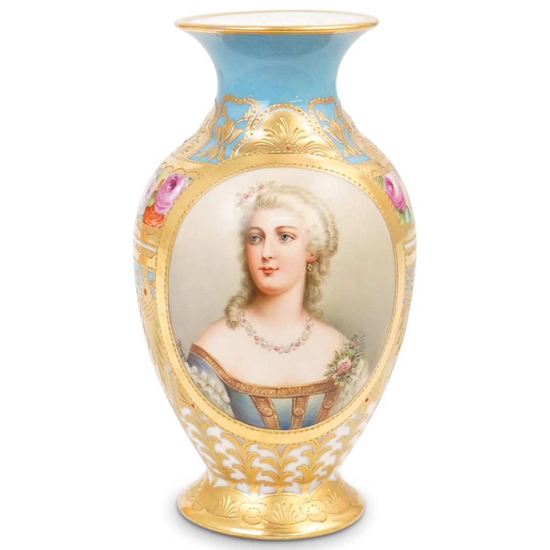 Royal Vienna Portrait Vase (1 of 4)