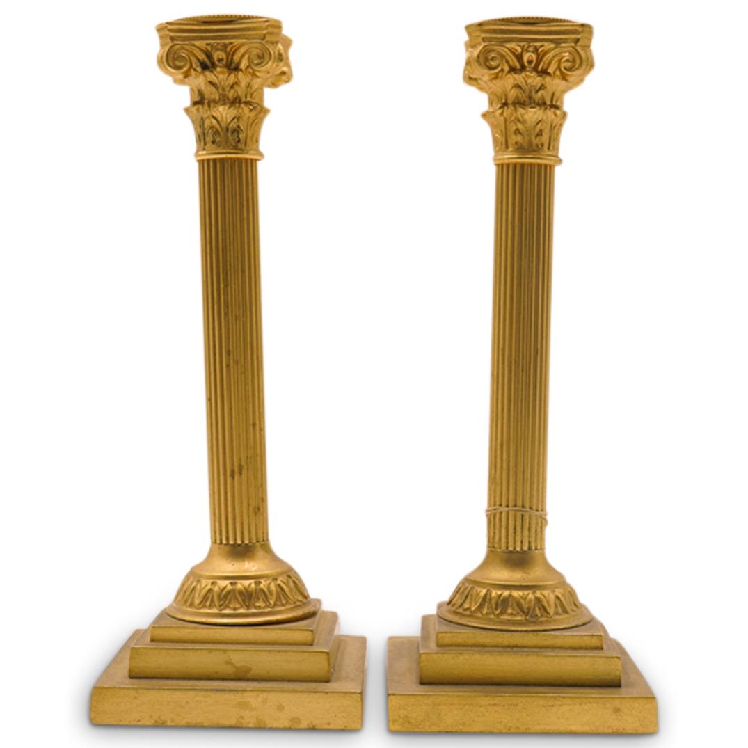 19th Cent. French Empire Candlesticks (1 of 5)