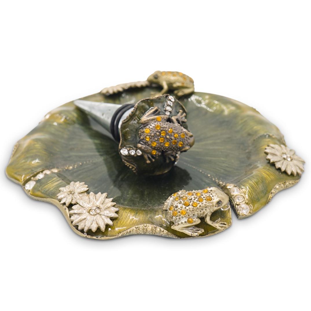 Jay Strongwater Style Dish & Stopper (1 of 5)