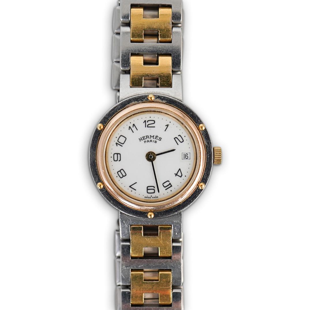 Hermes Two Tone Ladies Stainless Watch (1 of 5)