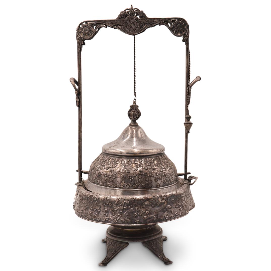 Victorian Silverplate Sugar Holder (1 of 4)