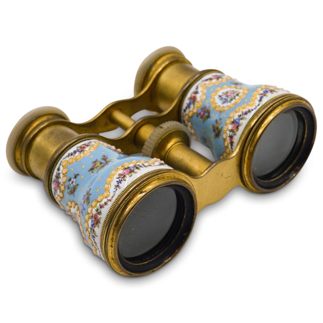 Brass and Enamel Opera Binoculars (1 of 4)