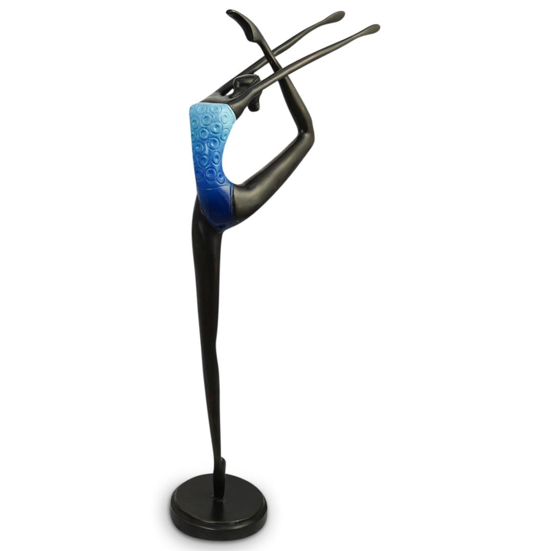 Dancing Figural Bronze Statue (1 of 3)