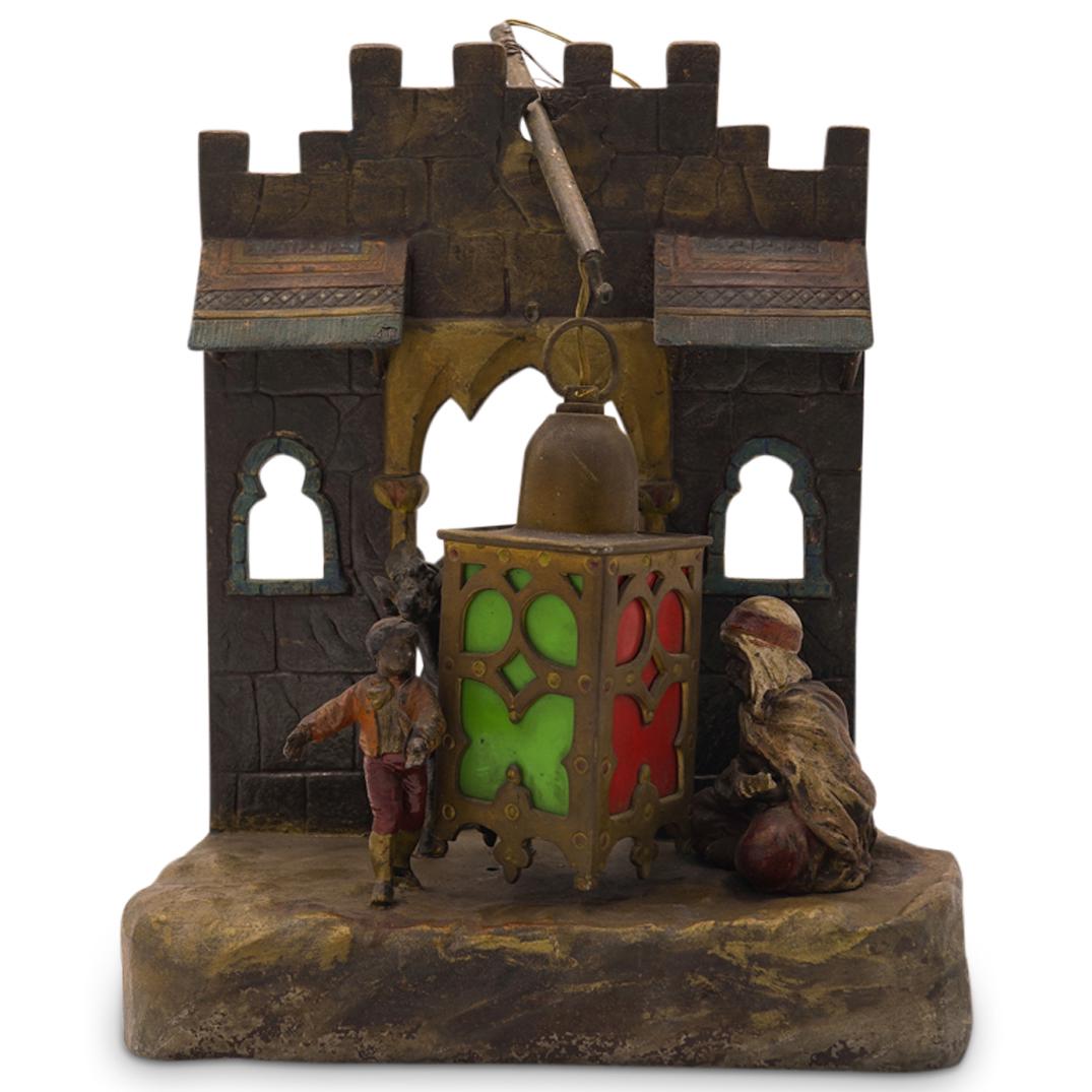 Franz Bergman Style Bronze Lamp (1 of 4)