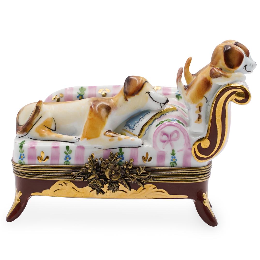 Limoges Porcelain Trinket Box (1 of 3)