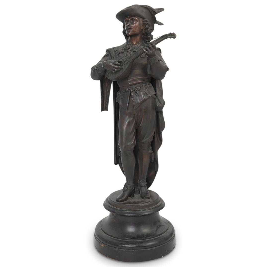 Don Juan Figural Spelter Statue (1 of 4)