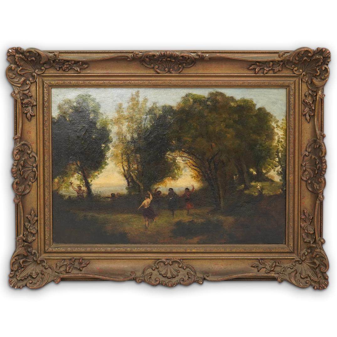 Antique Oil On Canvas Painting (1 of 2)