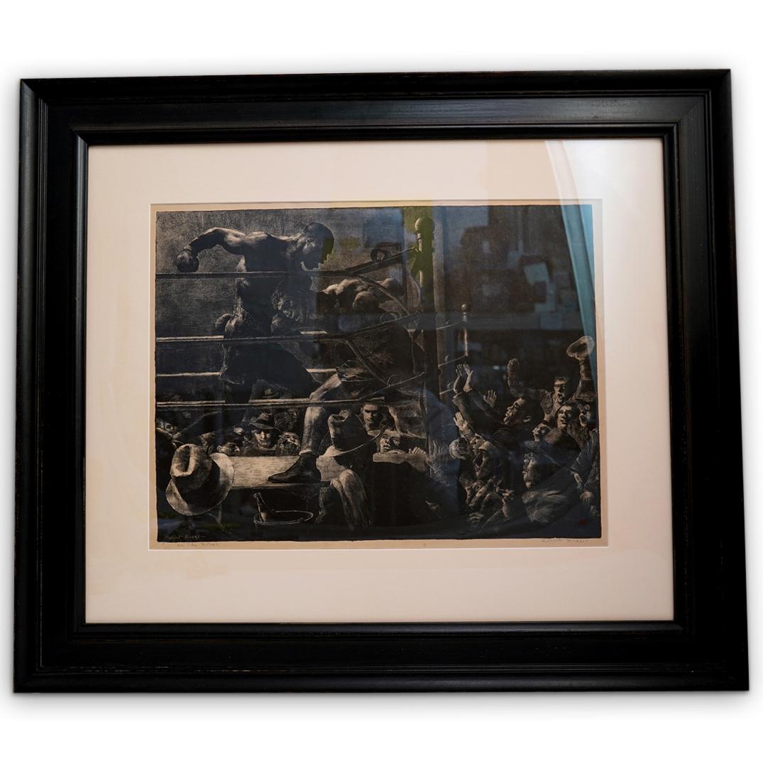 Robert Riggs (American, 1896â€“1970) "On the Ropes" (1 of 3)