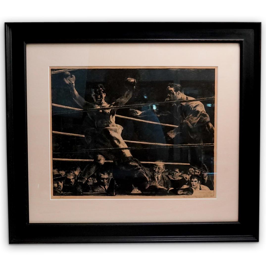 Robert Riggs (American, 1896â€“1970) "Out" Lithograph (1 of 3)