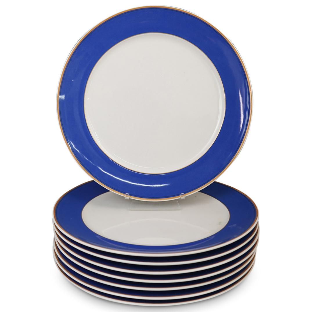 (8 Pcs) Rosenthal Versace "Color Collection Blue" (1 of 3)