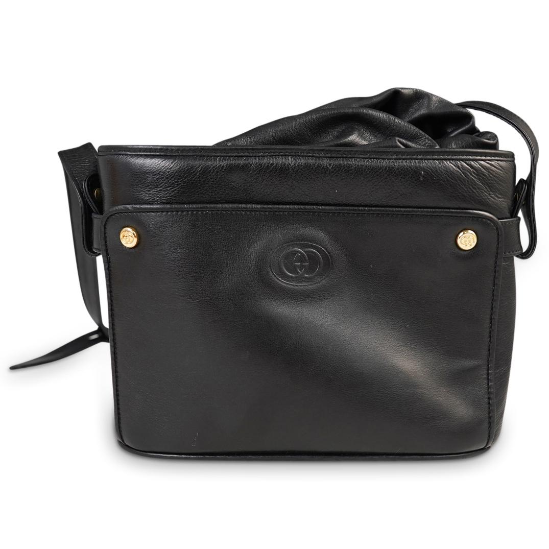 Gucci Black Leather Handbag (1 of 4)