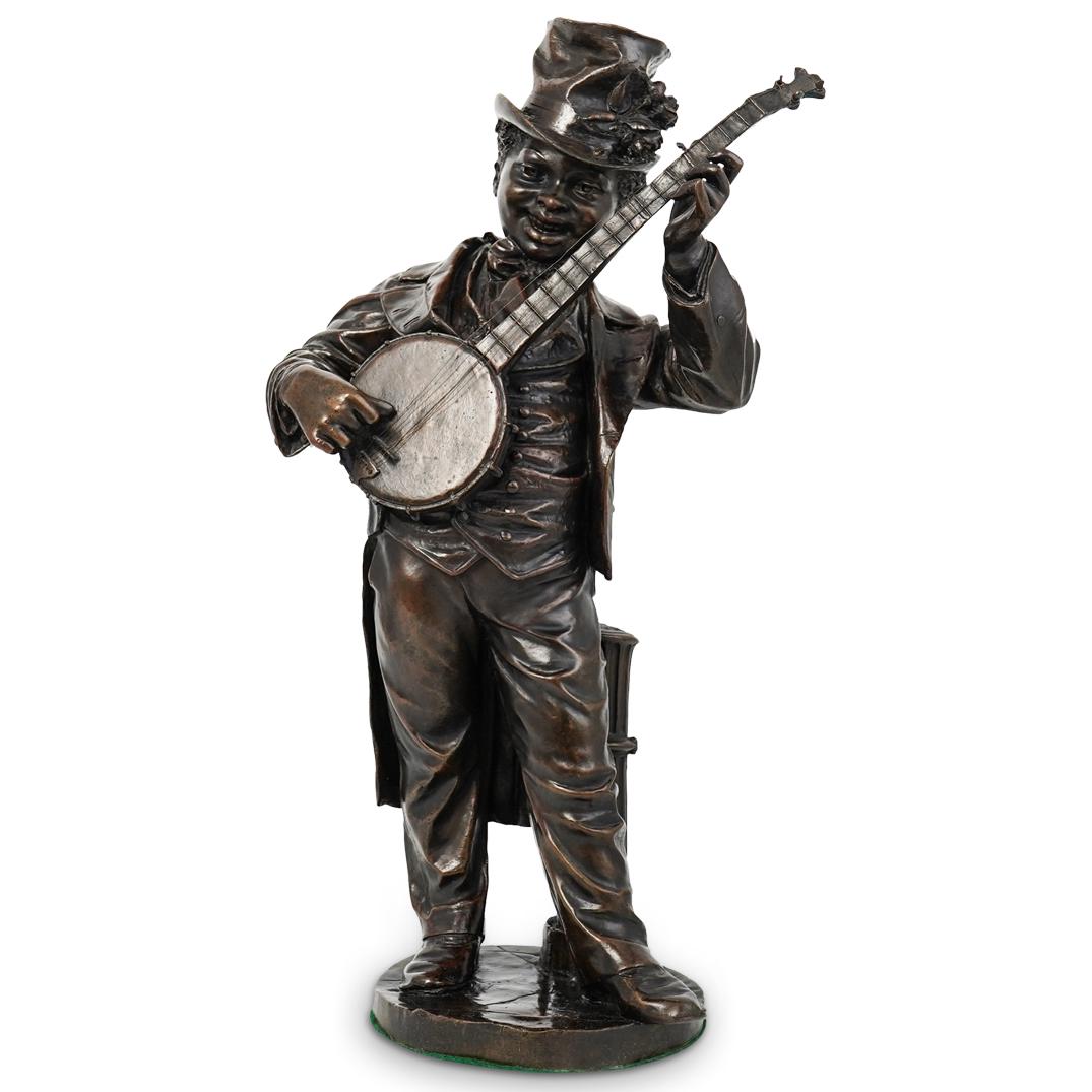 G.A. Wilson Signed Musical Bronze Statue (1 of 6)