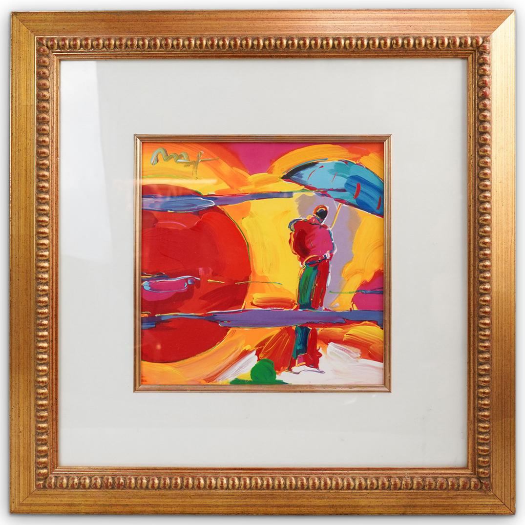 Peter Max "New Moon II" Mixed Media (1 of 6)