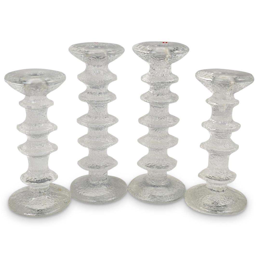 (4 Pc) Timo Sarpaneva Festivo Candlesticks (1 of 6)