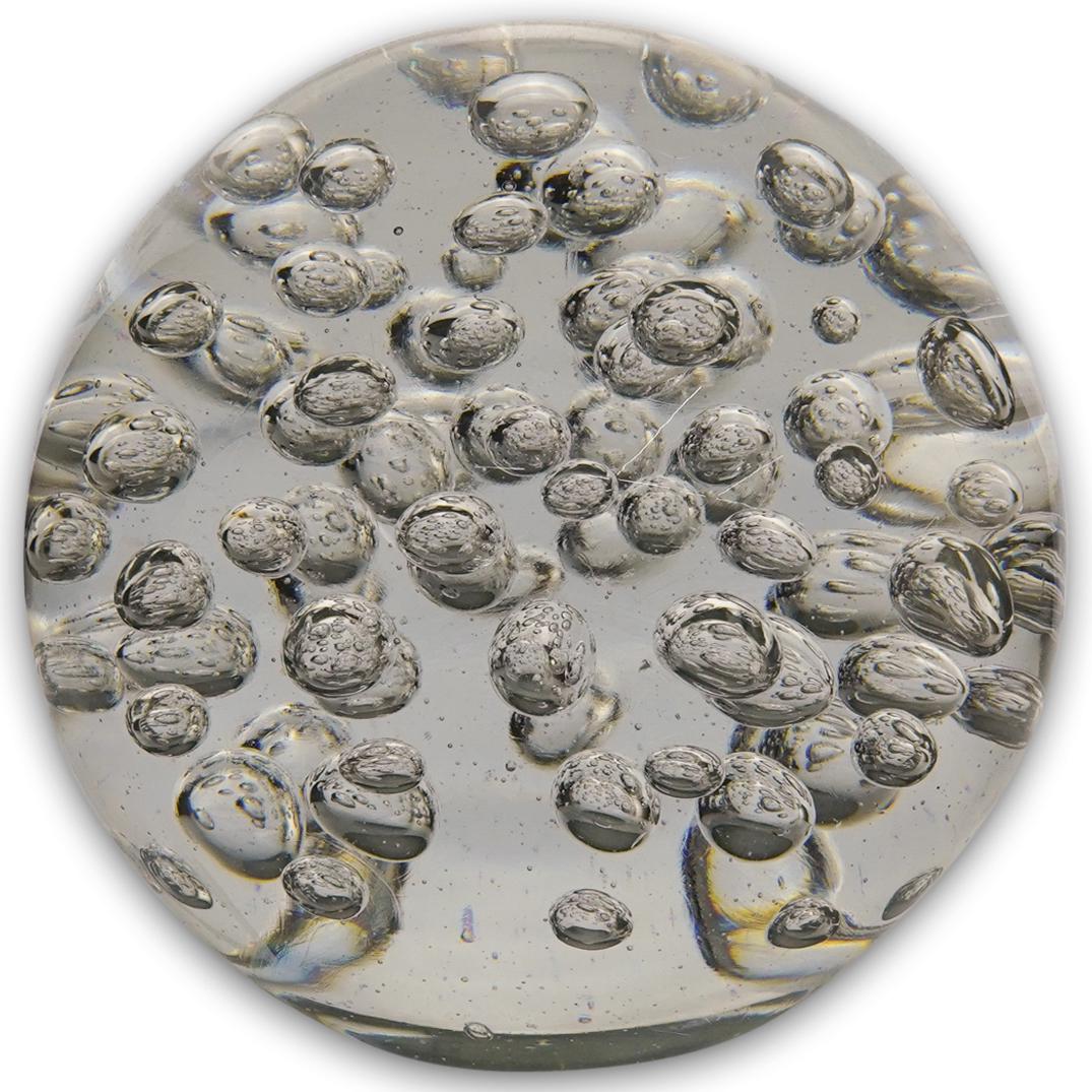 Large Decorative Art Glass Orb (1 of 3)