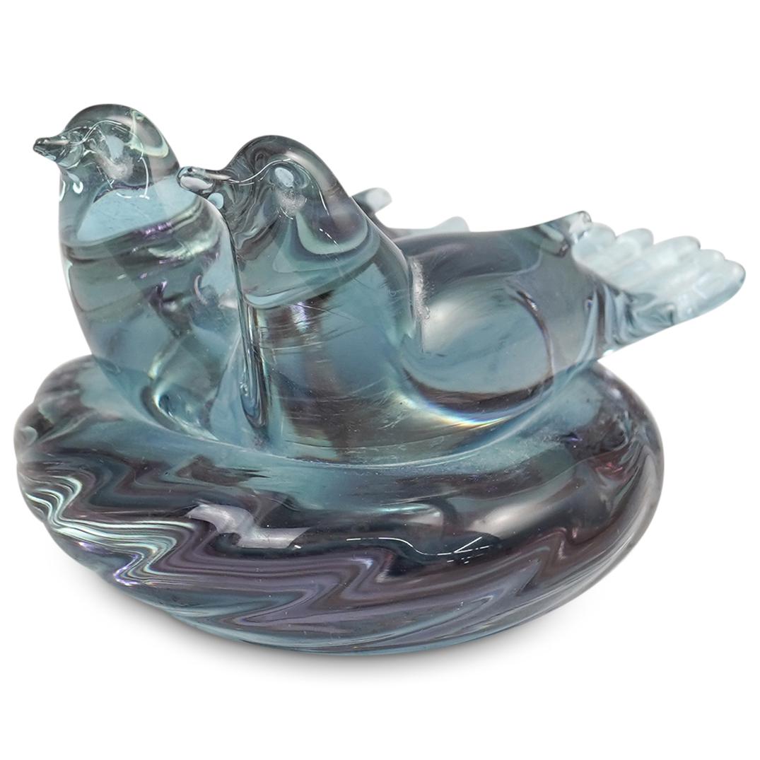 Archimede Seguso Murano Glass Nesting Doves (1 of 5)