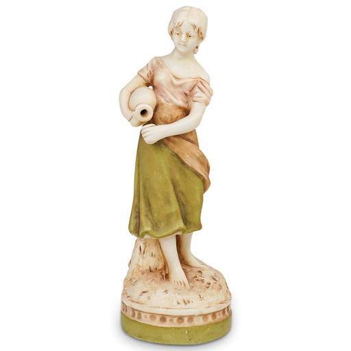 (5 Pc) Royal Dux Porcelain Statues