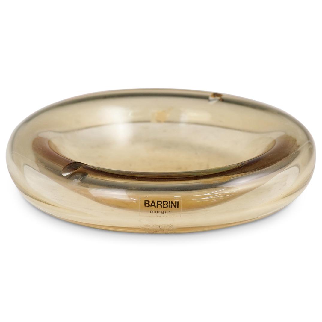 Barbini Murano Art Glass Large Ashtray (1 of 5)