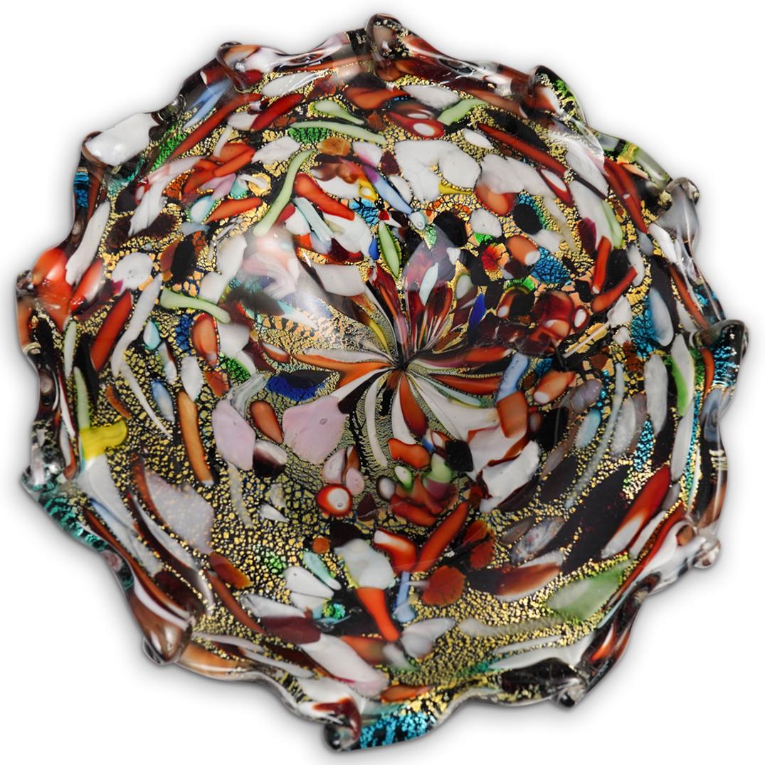 Murano Glass Centerpiece Bowl (1 of 4)