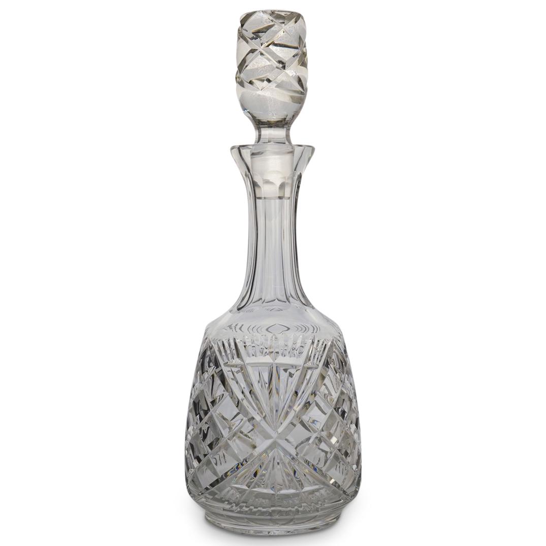 Waterford Style Crystal Cut Decanter (1 of 4)