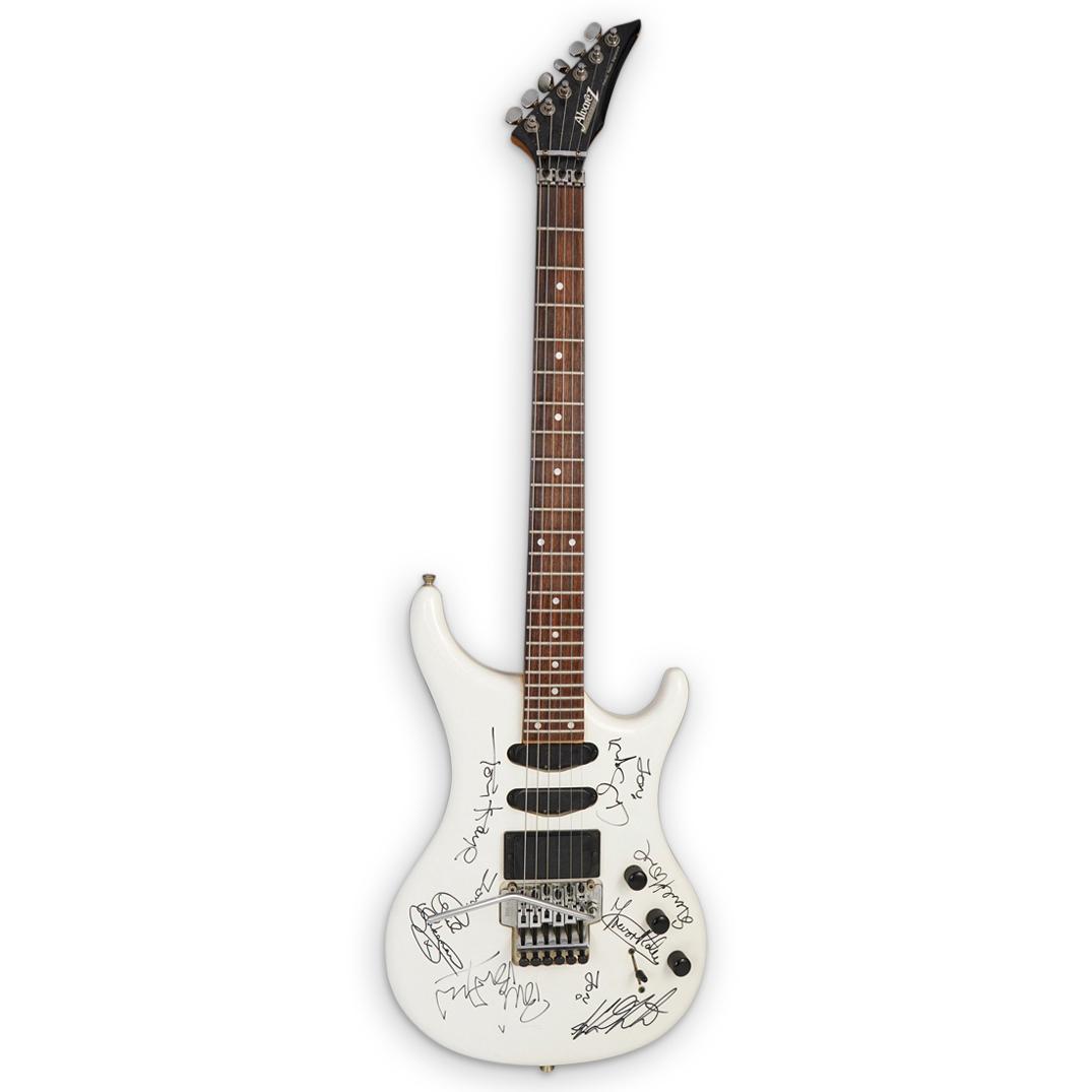 "Yes" Band Signed Alvarez Guitar (1 of 6)