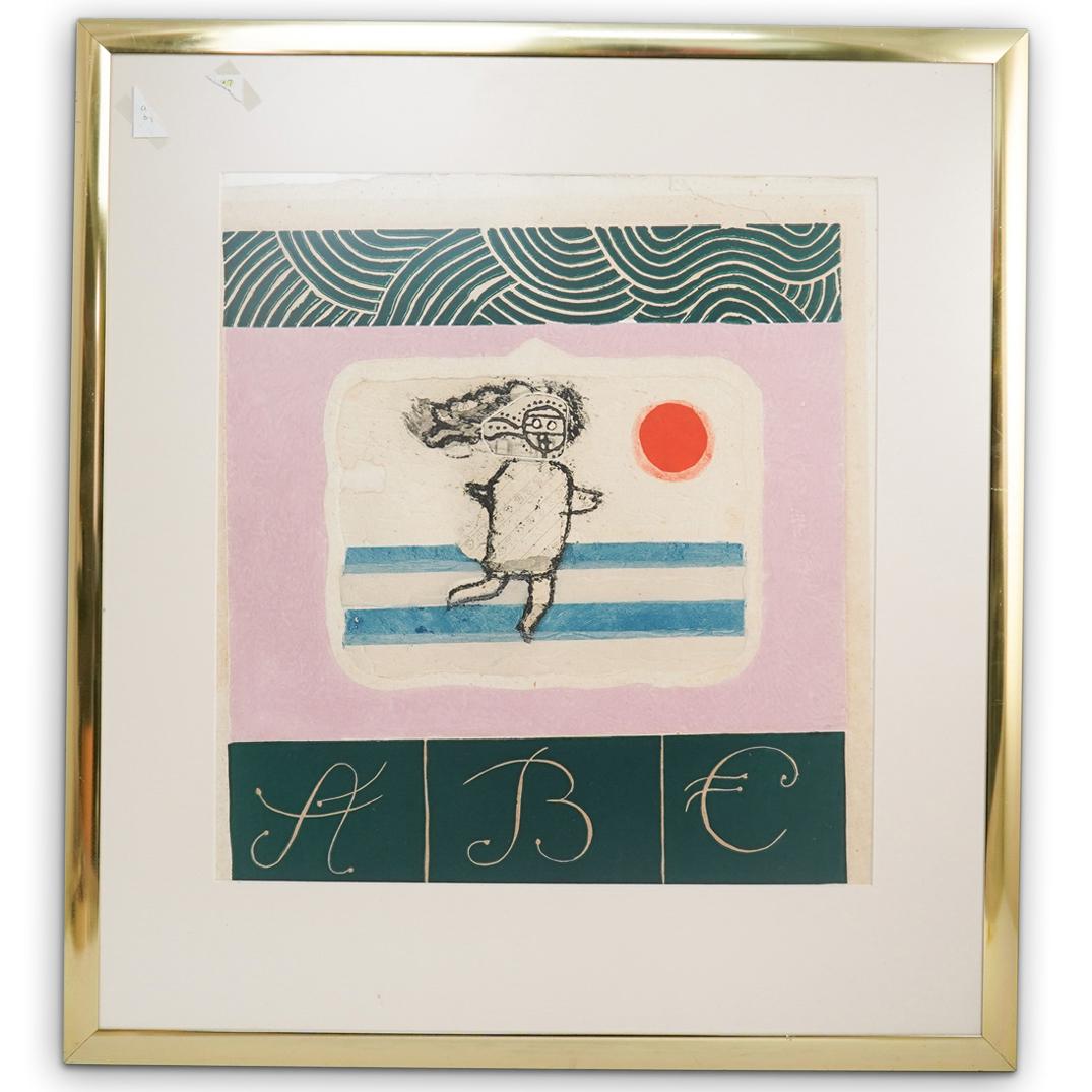 Max Papart (French b.1911) Aquatint Etching (1 of 3)