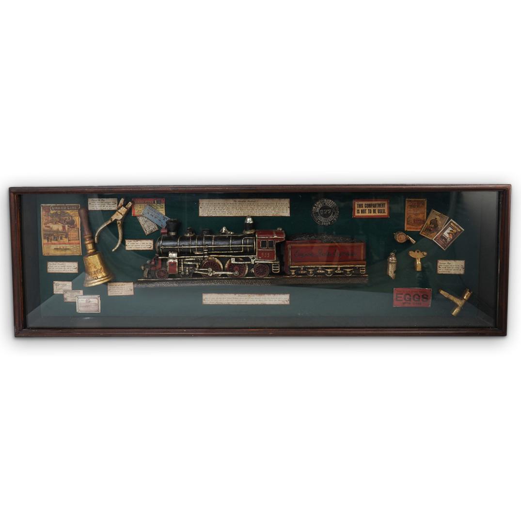 Decorative Locomotive Shadow Box (1 of 4)