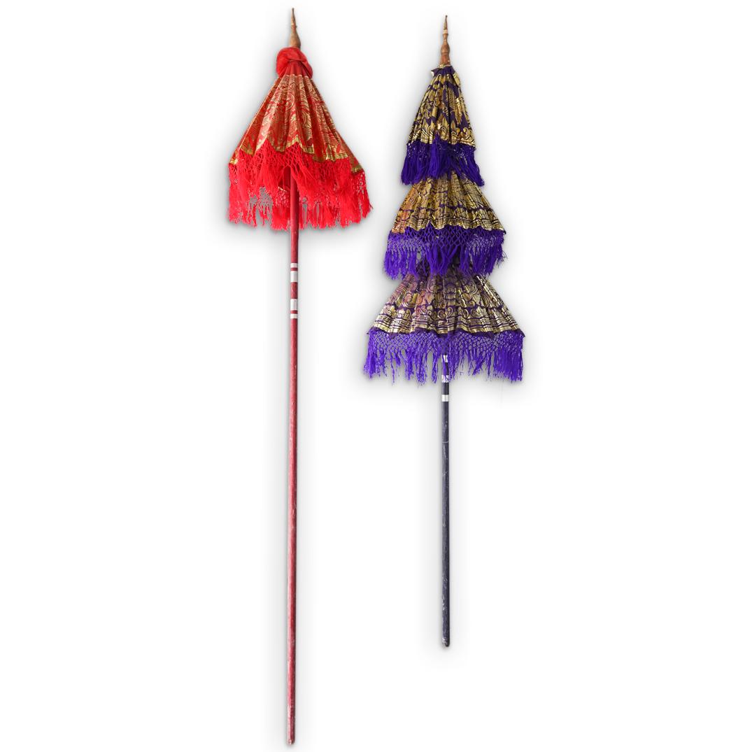 (2Pc) Thai Parasol Umbrellas (1 of 5)