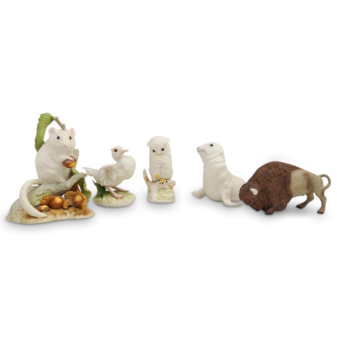 (5 Pc) Group Of Cybis Porcelain Animals (1 of 9)