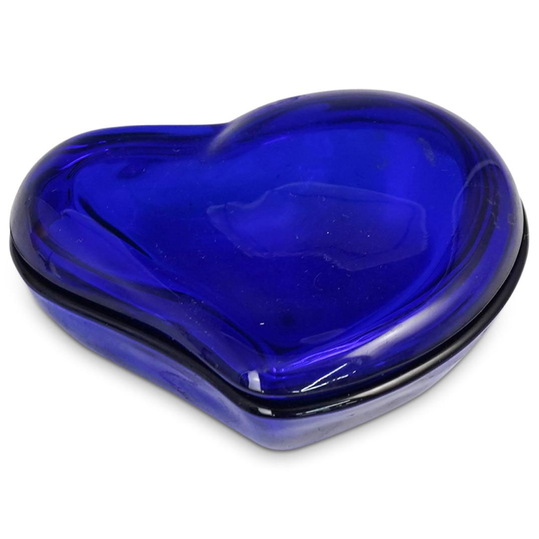 Tiffany & Co. Cobalt Blue Glass Box (1 of 5)