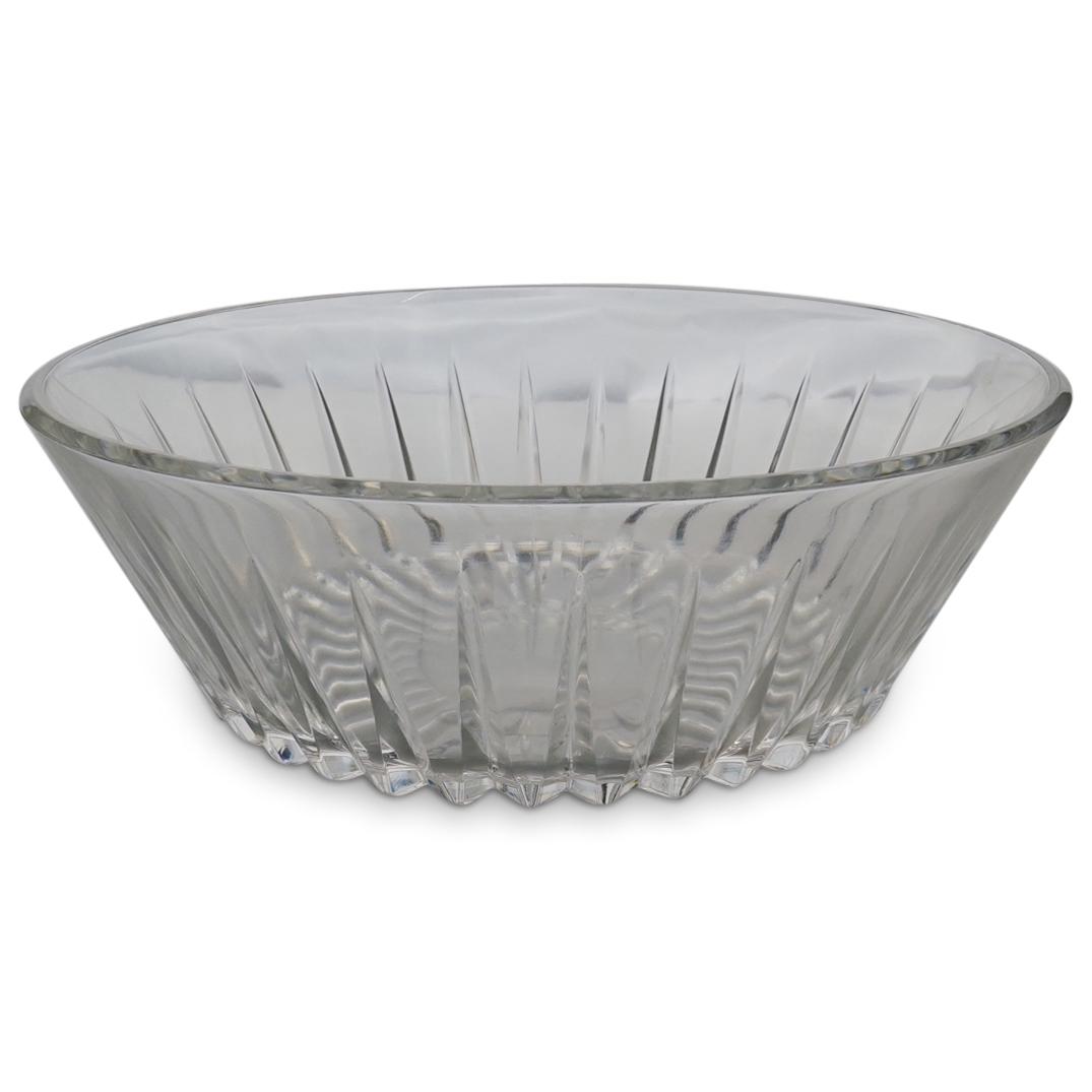 Val St Lambert Crystal Bowl (1 of 2)