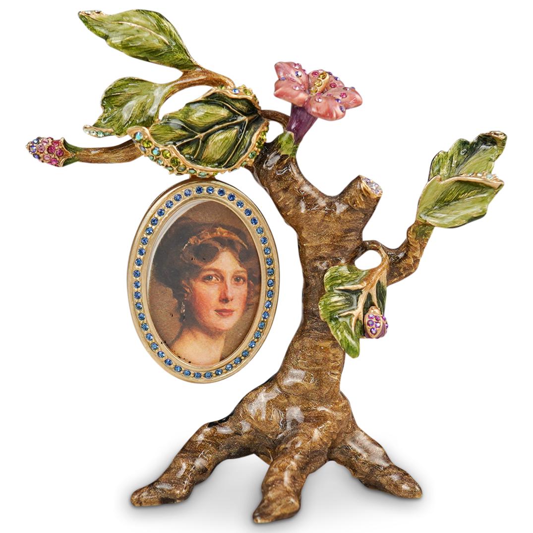 Jay Strongwater Floral Desk Frame (1 of 5)