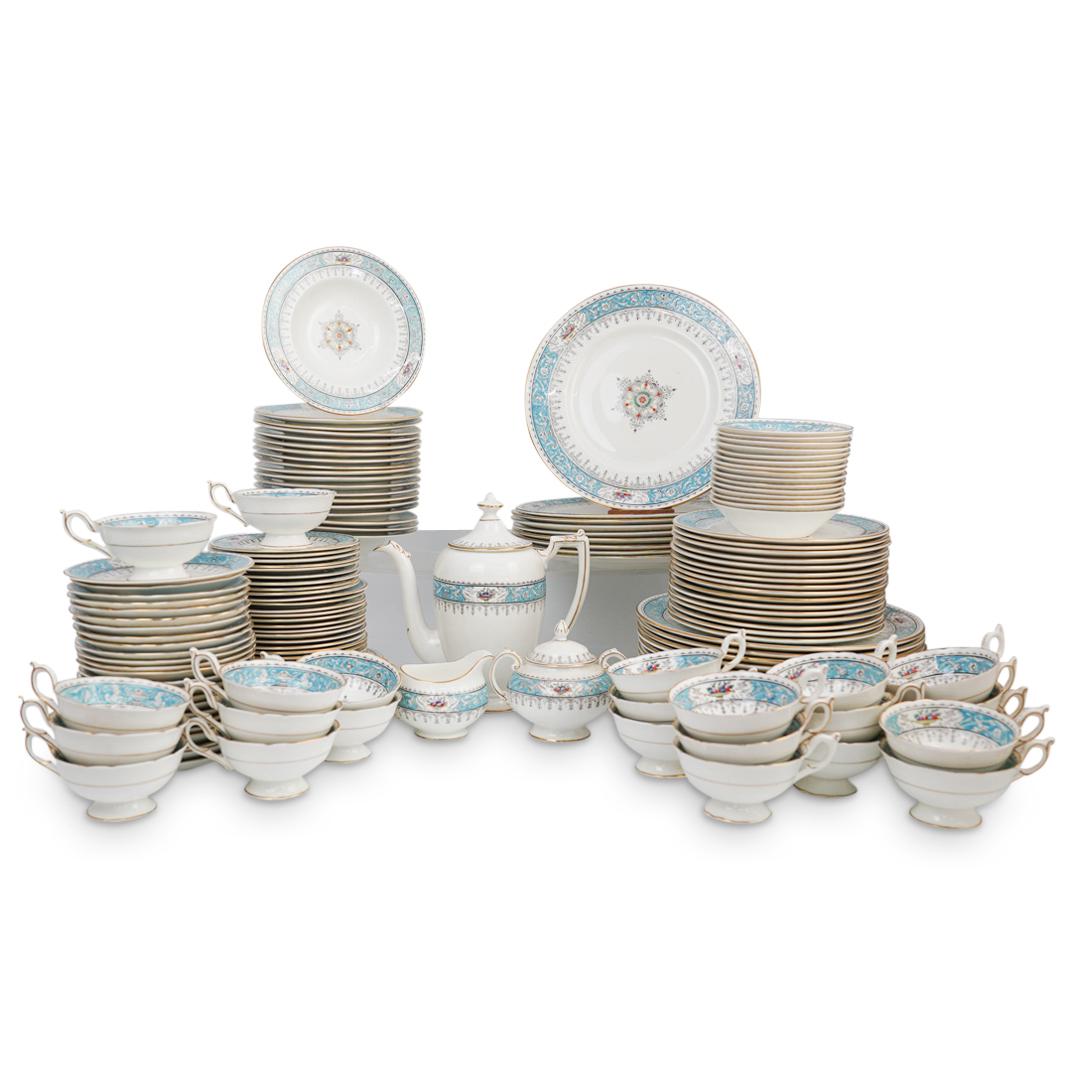 Coalport " Montreal Turquoise" Porcelain China Set (1 of 13)