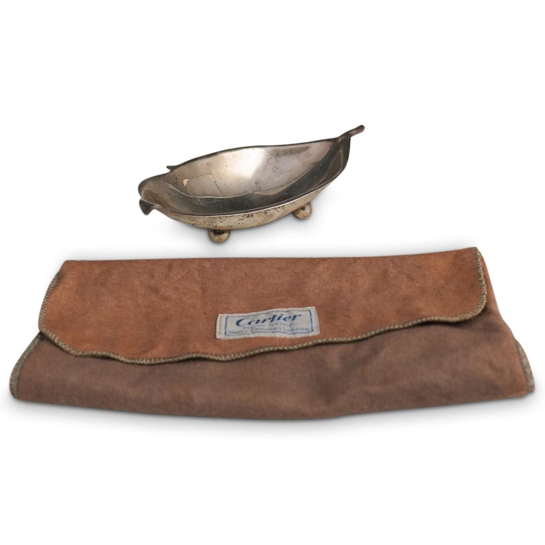 Cartier Sterling Silver Leaf Dish (1 of 5)