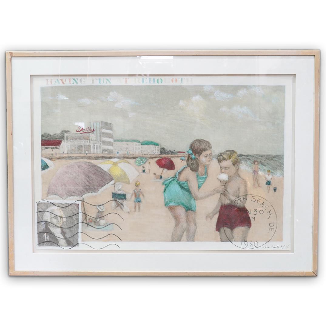 "Rehoboth Beach" Signed Lithograph (1 of 4)