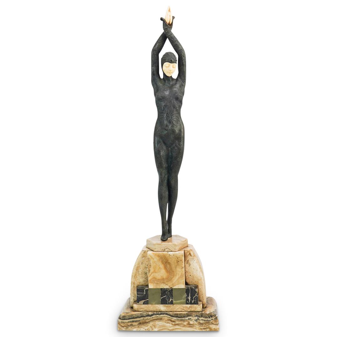 Demetre Chiparus (Romanian,1886-1947) "Starfish" Bronze (1 of 7)