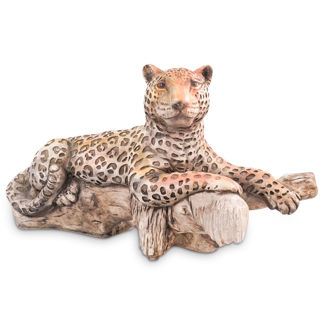 Large Vintage Leopard Plaster Sculpture (1 of 4)