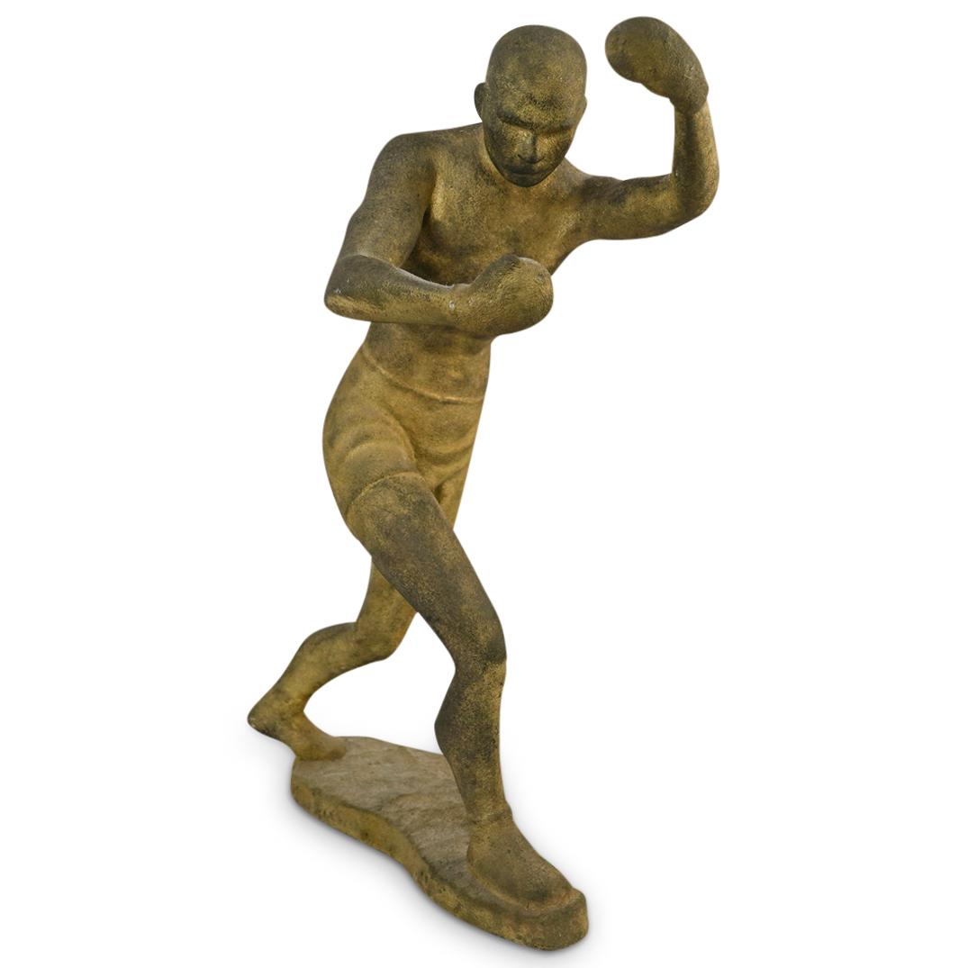 Figural Boxing Statue (1 of 3)