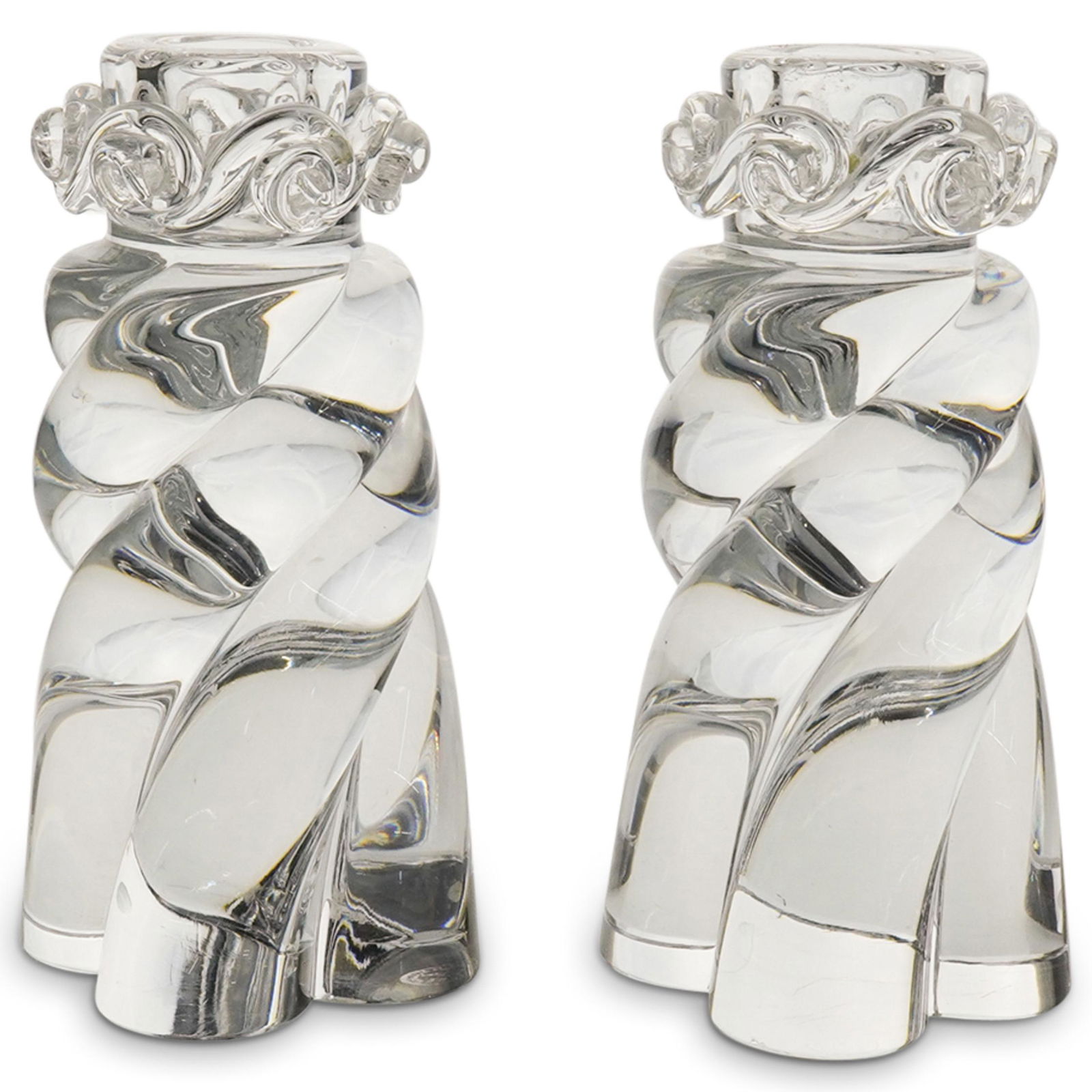 Baccarat Crystal Candlestick Holders (1 of 4)