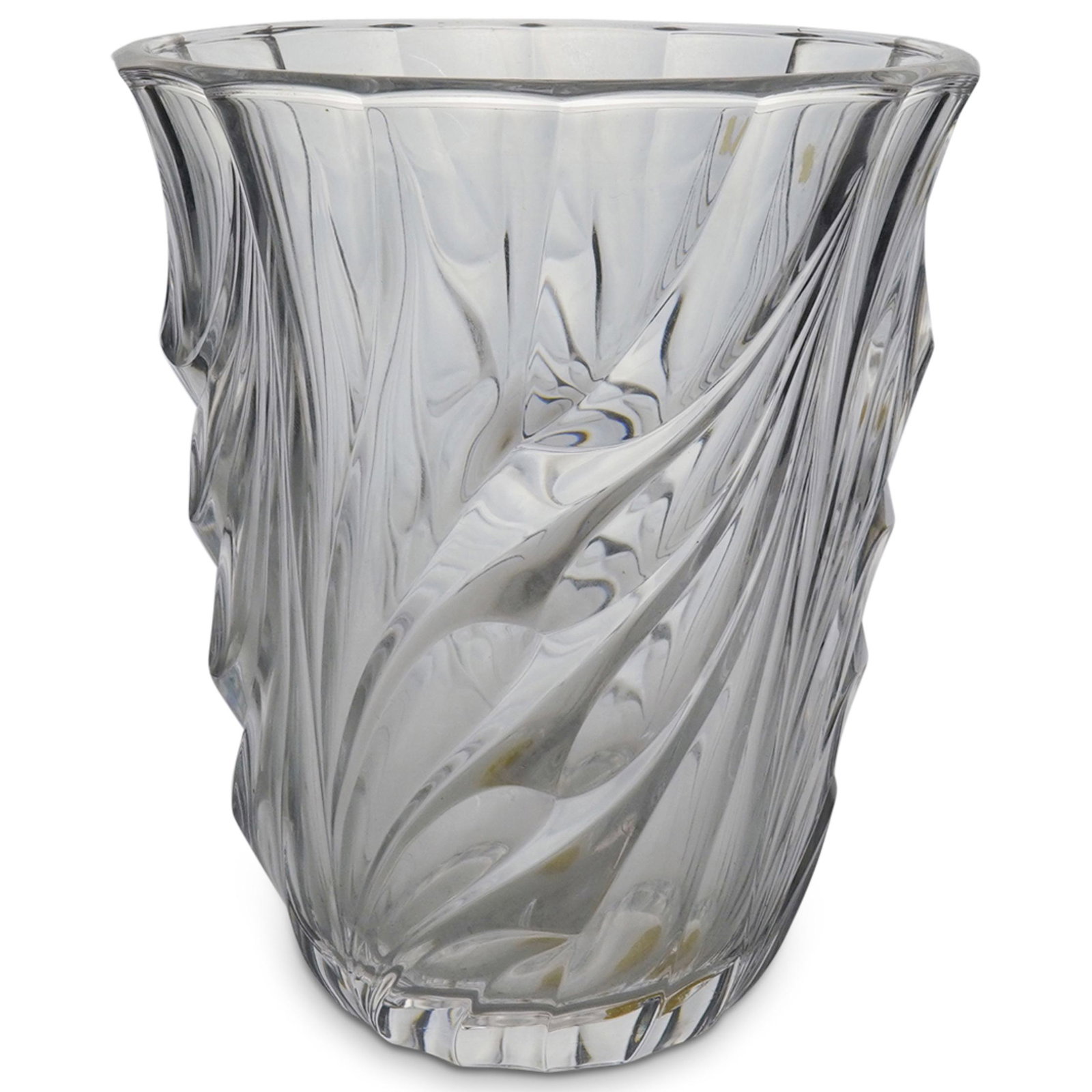 Val Saint Lambert Crystal Vase (1 of 2)