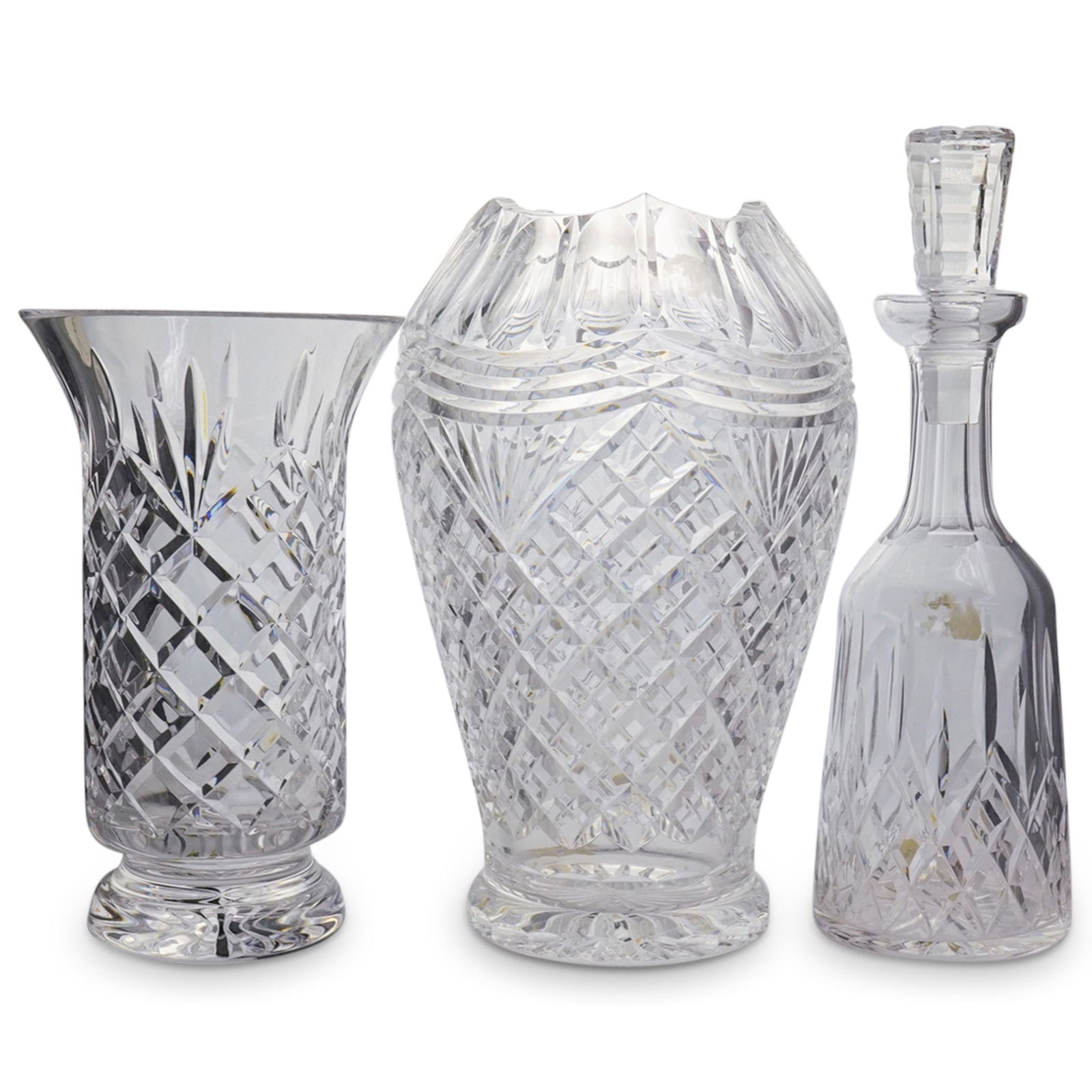 (3 Pc) Waterford Crystal Collection (1 of 8)