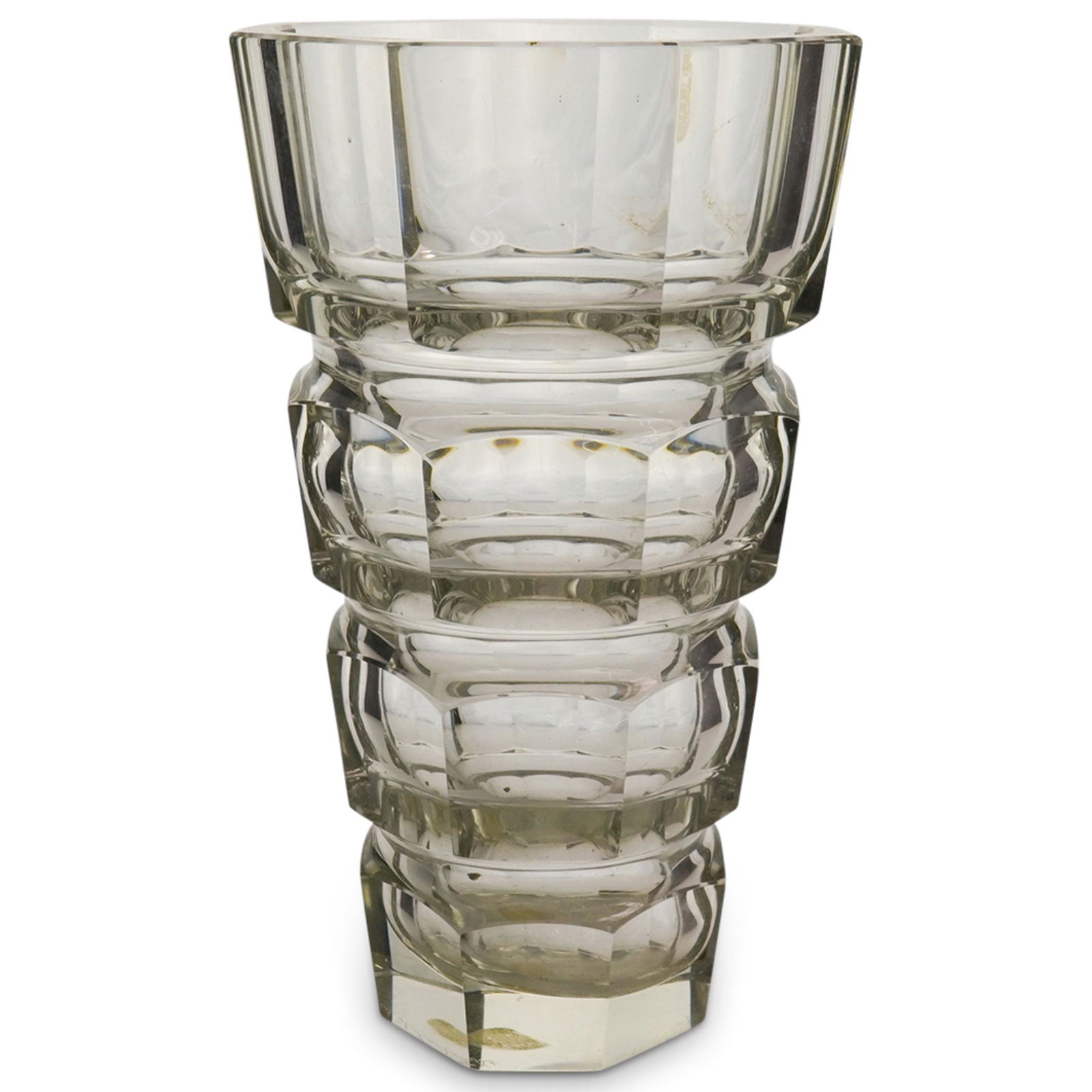 Val Saint Lambert Crystal Vase (1 of 4)