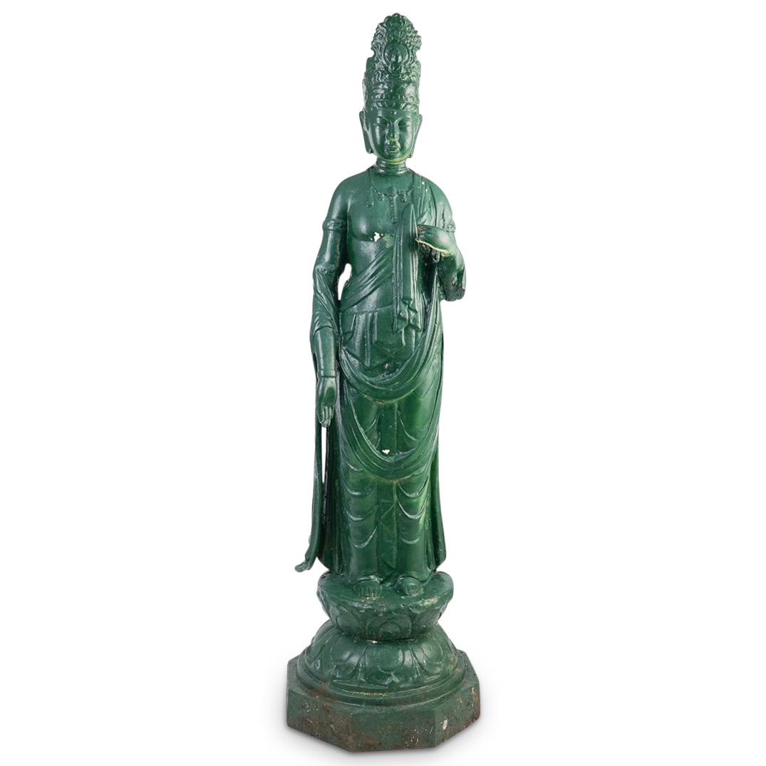 Cast Iron Hindu Goddess Statue (1 of 4)