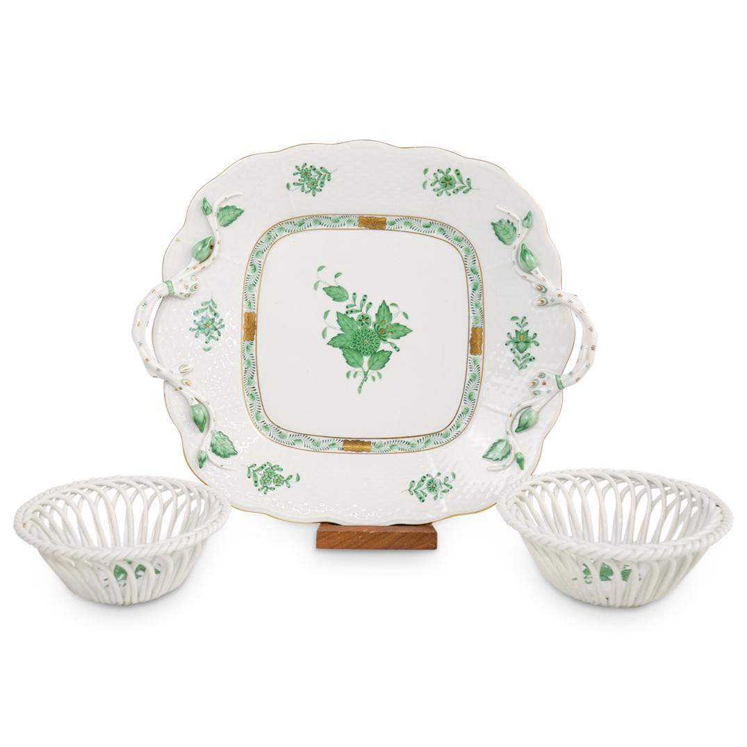 Herend "Chinese Bouquet" Porcelain Set (1 of 3)