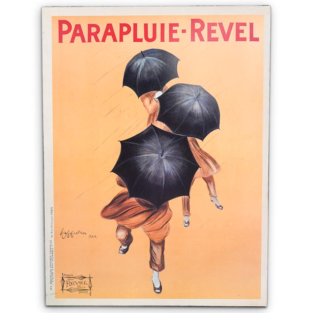 Leonetto Cappiello "Parapluie Revel" Giclee (1 of 3)