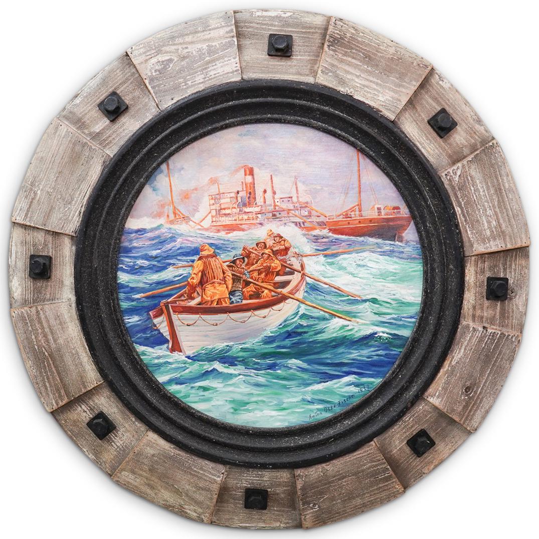 After Anton Otto Fischer (German,1882-1962) Painting (1 of 4)