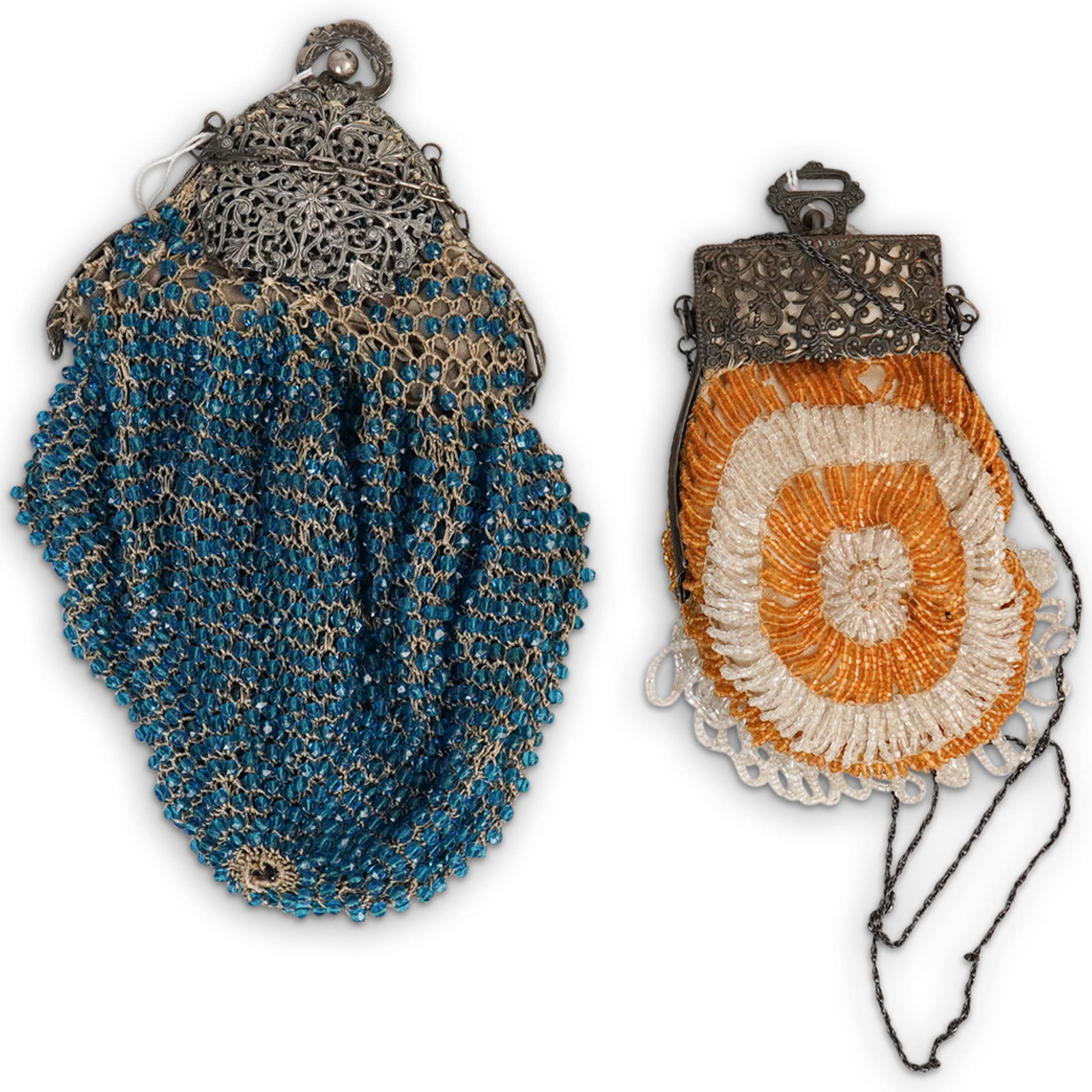 (2 Pc) Vintage Beaded Purses (1 of 6)